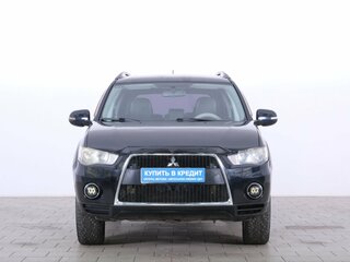 2012 Mitsubishi Outlander II Рестайлинг, чёрный, 1349000 рублей, вид 2