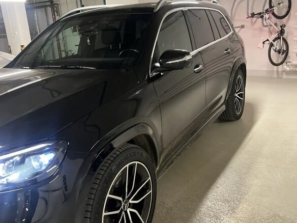 2021 Mercedes-Benz GLS 400 d II (X167), чёрный - вид 3