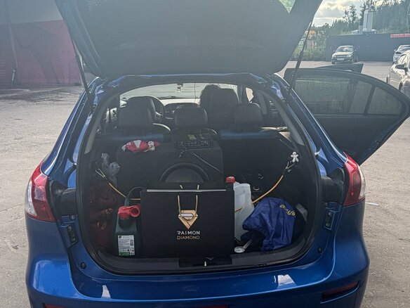 2008 Mitsubishi Lancer X, синий, 800000 рублей - вид 12