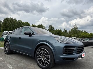 2019 Porsche Cayenne Coupé III, голубой, 6950000 рублей, вид 3