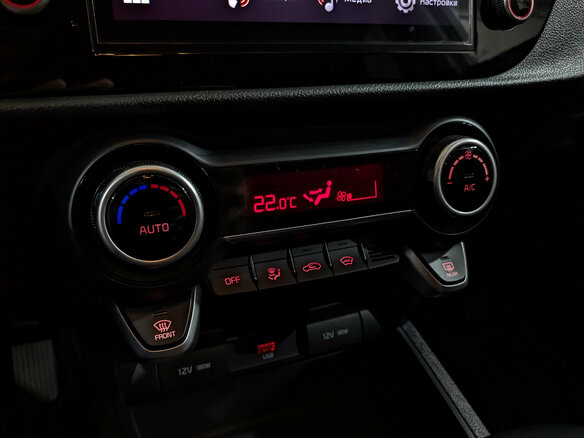 2021 Kia Rio X IV Рестайлинг, серебристый, 1655000 рублей - вид 20