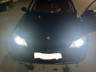 2008 BMW 3 серии 318i V (E90/E91/E92/E93), чёрный, 700000 рублей, вид 3