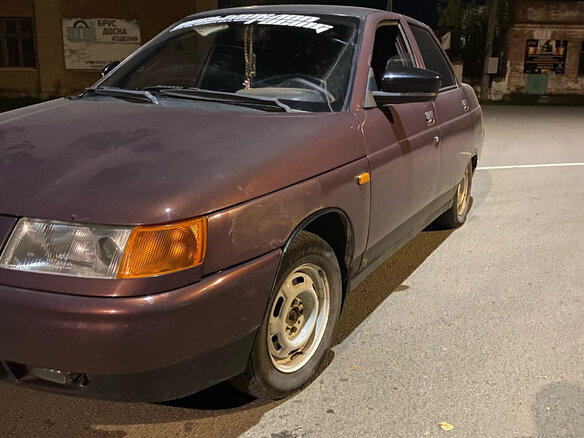2003 Lada (ВАЗ) 2110, красный, 100000 рублей