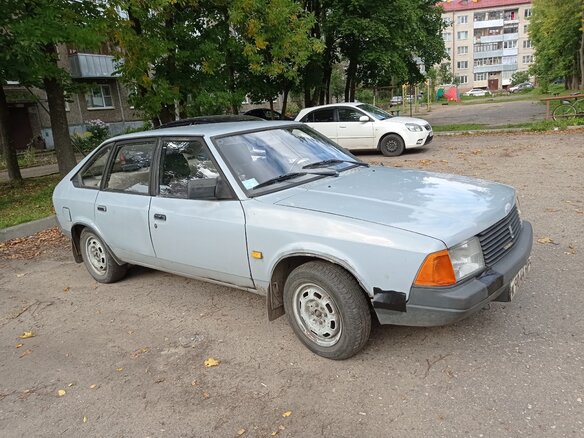 1991 Москвич 21412-01, серый, 200000 рублей - вид 1