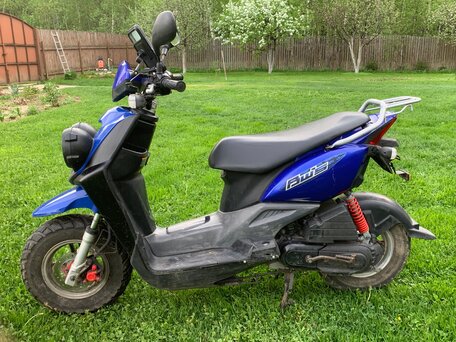 2012 Yamaha BWs, синий, 141999 рублей, вид 1