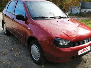 2006 Lada (ВАЗ) Kalina I, красный, 250000 рублей, вид 1