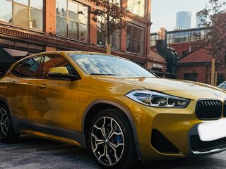 2021 BMW X2 xDrive18d I (F39), жёлтый, 3700000 рублей, вид 1