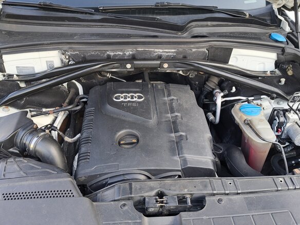 2012 Audi Q5 8tiptronic I (8R), белый, 1200000 рублей - вид 10