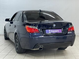 2007 BMW 5 серии 520d V (E60/E61) Рестайлинг, синий, 1020000 рублей, вид 5