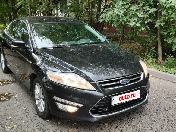 2013 Ford Mondeo IV Рестайлинг, чёрный - вид 1