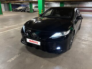 2018 Toyota Camry VIII (XV70), чёрный, 2950000 рублей, вид 1