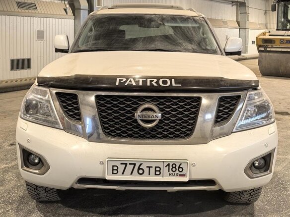 2015 Nissan Patrol VI (Y62) Рестайлинг, белый, 1623820 рублей