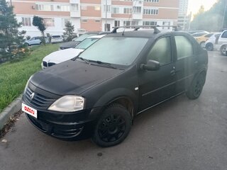 2011 Renault Logan I Рестайлинг, чёрный, 420000 рублей, вид 1
