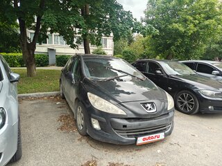 2009 Peugeot 308 I, чёрный, 350000 рублей, вид 1