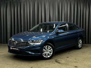 2020 Volkswagen Jetta VII, синий, 1749900 рублей, вид 1