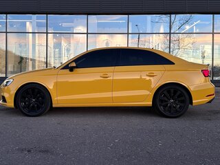 2019 Audi A3 III (8V) Рестайлинг, жёлтый, 1675000 рублей, вид 3