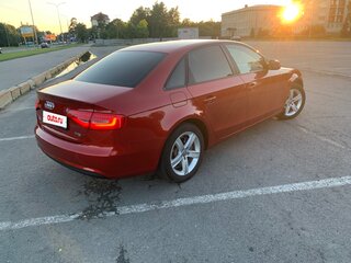 2013 Audi A4 IV (B8) Рестайлинг, красный, 1270000 рублей, вид 4