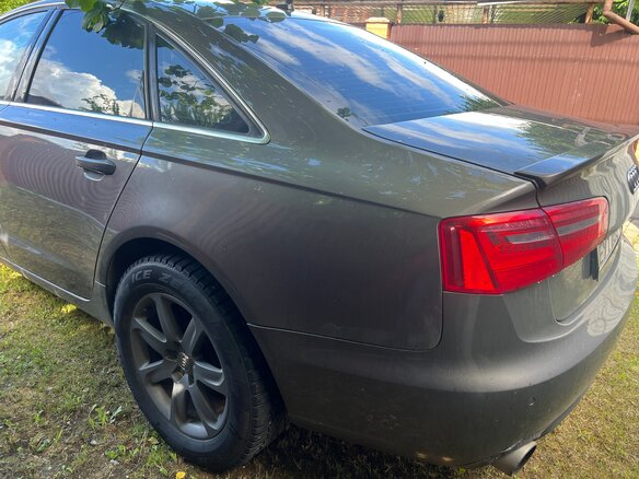 2012 Audi A6 IV (C7), серый, 1100000 рублей - вид 7