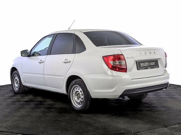 2024 Lada (ВАЗ) Granta I Рестайлинг, белый, 625000 рублей - вид 6