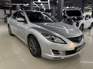 2007 Mazda 6 II (GH), серебристый, 600000 рублей, вид 3