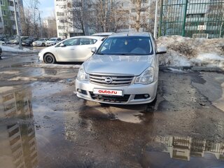 2014 Nissan Almera III (G15), серебристый, 700000 рублей, вид 3