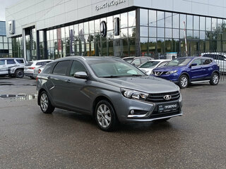2021 Lada (ВАЗ) Vesta SW I, серый, 1060000 рублей, вид 3