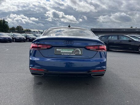 2023 Audi A5 Sportback 35 TFSI II (F5) Рестайлинг, синий, 3780000 рублей, вид 4