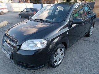 2010 Chevrolet Aveo I Рестайлинг, чёрный, 450000 рублей, вид 3