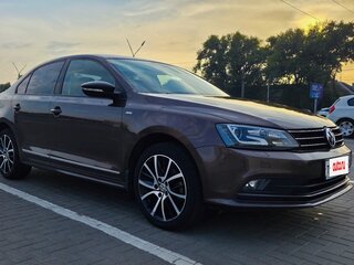2017 Volkswagen Jetta VI Рестайлинг, коричневый, 1170000 рублей, вид 1