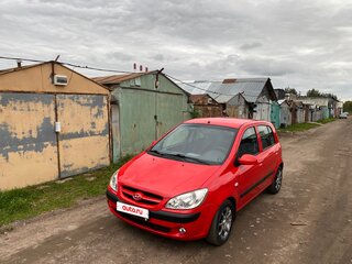 2007 Hyundai Getz I Рестайлинг, красный, 498000 рублей, вид 5