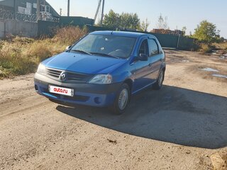 2007 Renault Logan I, синий, 310000 рублей, вид 1