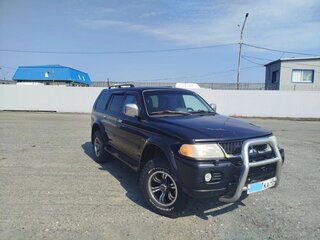 2007 Mitsubishi Pajero Sport I Рестайлинг, чёрный, 999000 рублей, вид 1