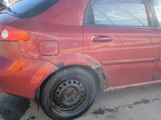 2007 Chevrolet Lacetti I, красный, 190000 рублей, вид 5