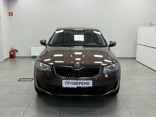 2014 Skoda Octavia III (A7), коричневый, 800000 рублей, вид 2