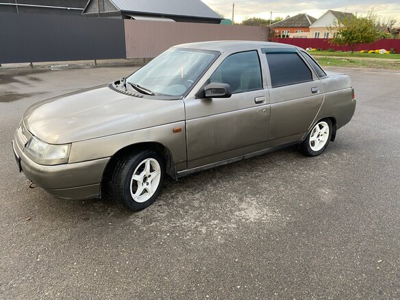 1999 Lada (ВАЗ) 2110, коричневый, 125000 рублей - вид 2