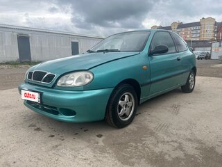 1999 Daewoo Lanos, зелёный, 175000 рублей, вид 1