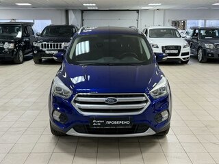 2018 Ford Kuga II Рестайлинг, синий, 1115000 рублей, вид 2