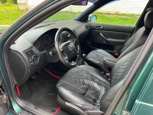 1998 Volkswagen Golf IV, зелёный - вид 7