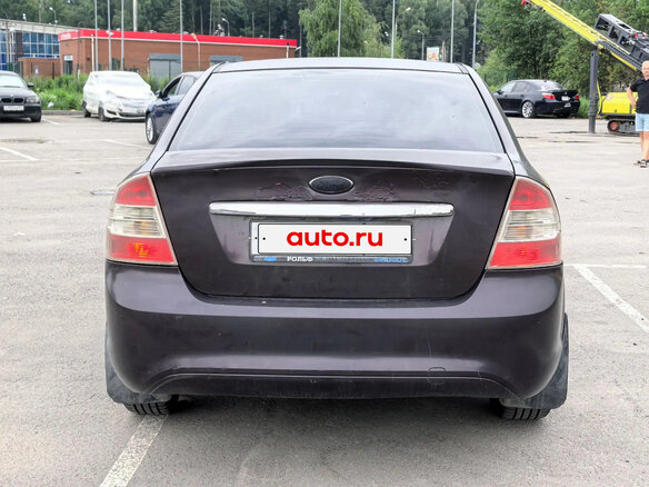 2008 Ford Focus II Рестайлинг, фиолетовый, 320000 рублей - вид 5