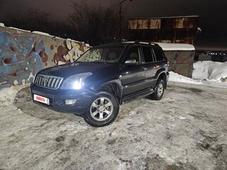 2007 Toyota Land Cruiser Prado 5-speed 120 Series Рестайлинг, чёрный, 1000000 рублей, вид 3