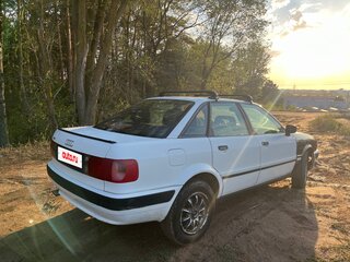 1992 Audi 80 V (B4), белый, 110000 рублей, вид 3