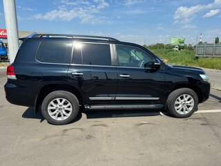 2016 Toyota Land Cruiser 200 Series Рестайлинг 2, чёрный, 7000000 рублей, вид 4