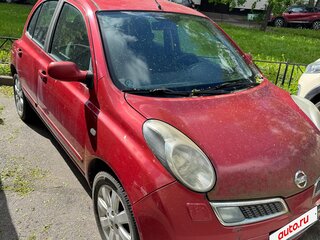 2008 Nissan Micra III (K12), красный, 350000 рублей, вид 1
