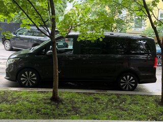 2021 Mercedes-Benz V-Класс Long 250 d длинный III (W447) Рестайлинг, чёрный, 4400000 рублей, вид 2