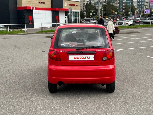 2007 Daewoo Matiz I Рестайлинг, красный, 245000 рублей - вид 6