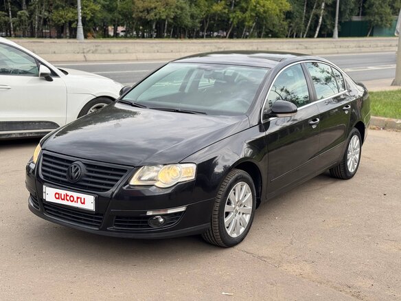 2010 Volkswagen Passat B6, чёрный