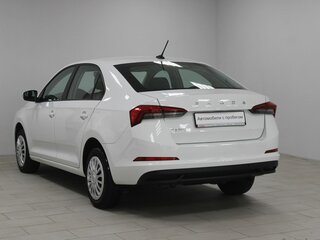 2022 Skoda Rapid II, белый, 1749900 рублей, вид 4