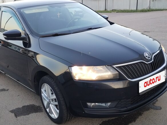 2018 Skoda Rapid I Рестайлинг, чёрный, 1210000 рублей - вид 5