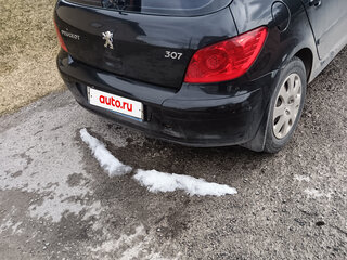 2007 Peugeot 307 I Рестайлинг, чёрный, 300000 рублей, вид 3