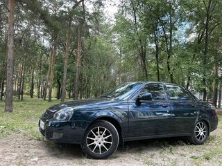 2007 Lada (ВАЗ) Priora I, зелёный, 400000 рублей, вид 3
